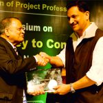 He was conferred the prestigious ‘Lifetime Achievement Award’ by Hon’ble Shri Rajiv Pratap Rudy, on December 8, 2014 for his far reaching 20+ years contribution in building a project oriented India.