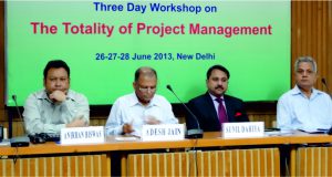 Workshop on Totality of Project Management leading to CIPM credential.