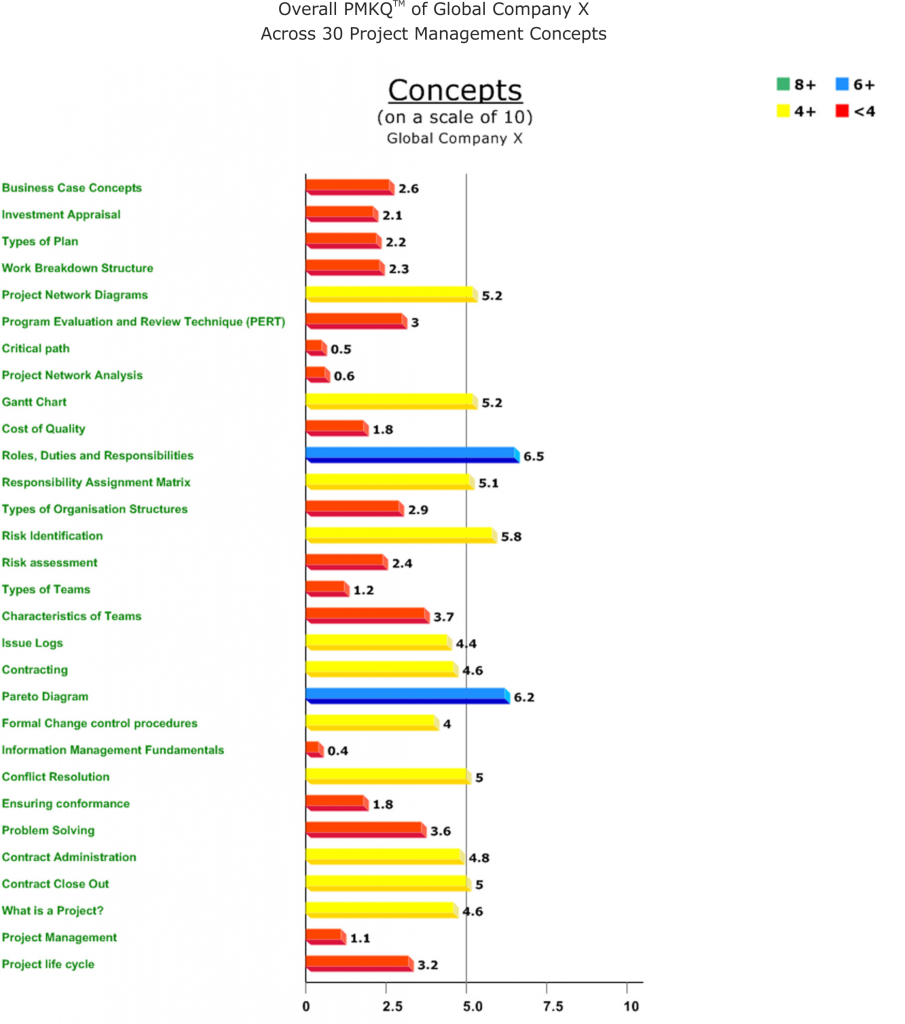 Report on PMKQTM Assessment of Global Company X