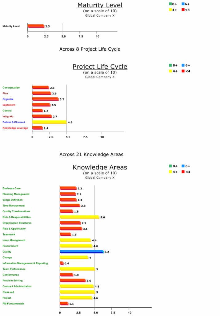 Report on PMKQTM Assessment of Global Company X