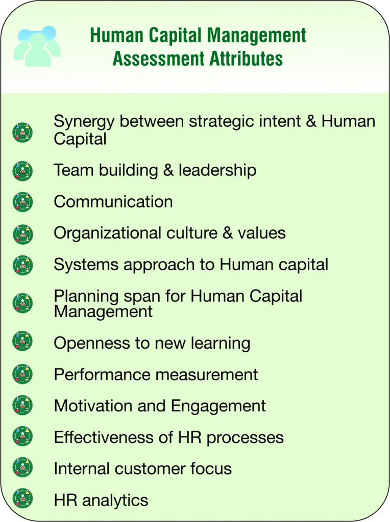 Human Capital Management Assessment Attributes